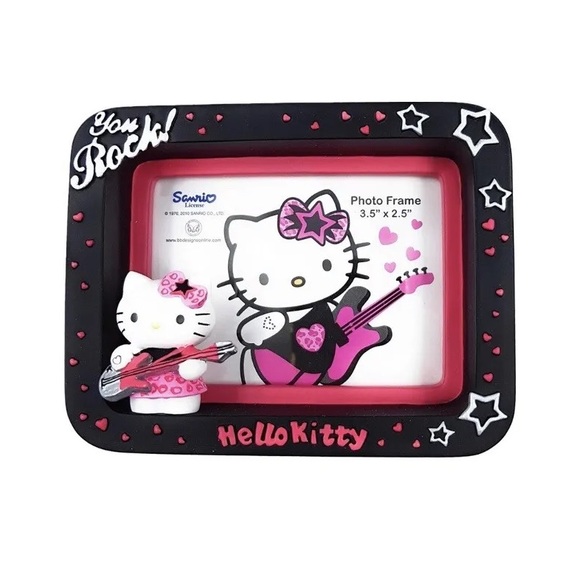 SANRIO Hello Kitty “YOU ROCK" Ceramic Photo Frame, New In Box! - Picture 1 of 6